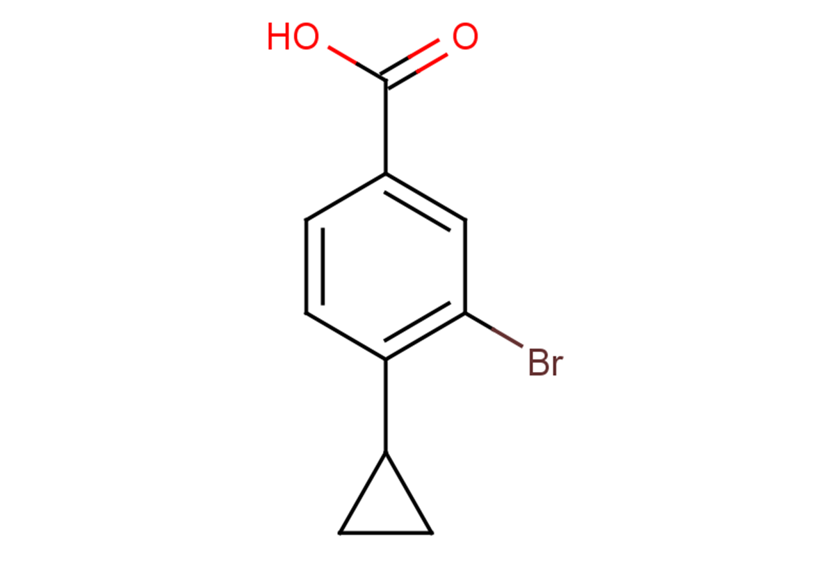 3-bromo-4-cyclopropylbenzoic acid