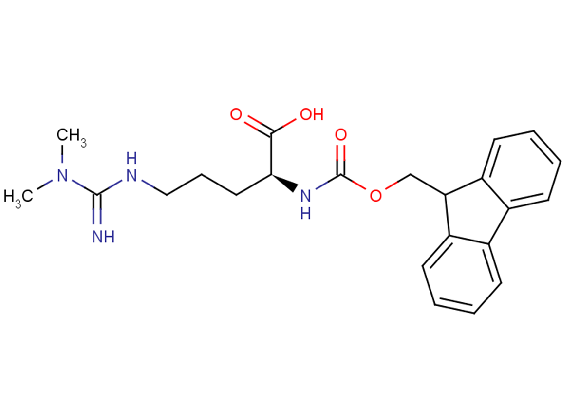 (2S)-5-(1,1-dimethylcarbamimidamido)-2-{[(9H-fluoren-9-ylmethoxy)carbonyl]amino}pentanoic acid