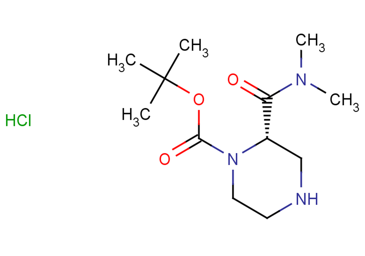 tert-butyl (2S)-2-(dimethylcarbamoyl)piperazine-1-carboxylate hydrochloride