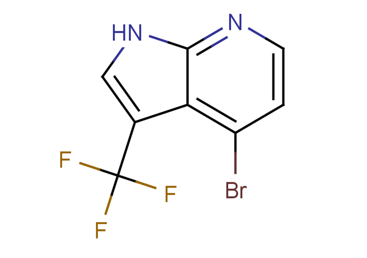 4-bromo-3-(trifluoromethyl)-1H-pyrrolo[2,3-b]pyridine