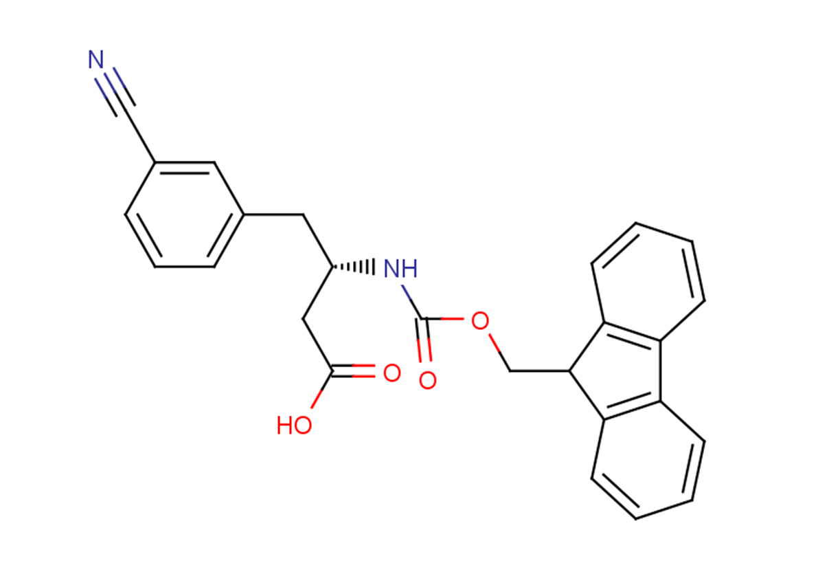 (3S)-4-(3-cyanophenyl)-3-{[(9H-fluoren-9-ylmethoxy)carbonyl]amino}butanoic acid
