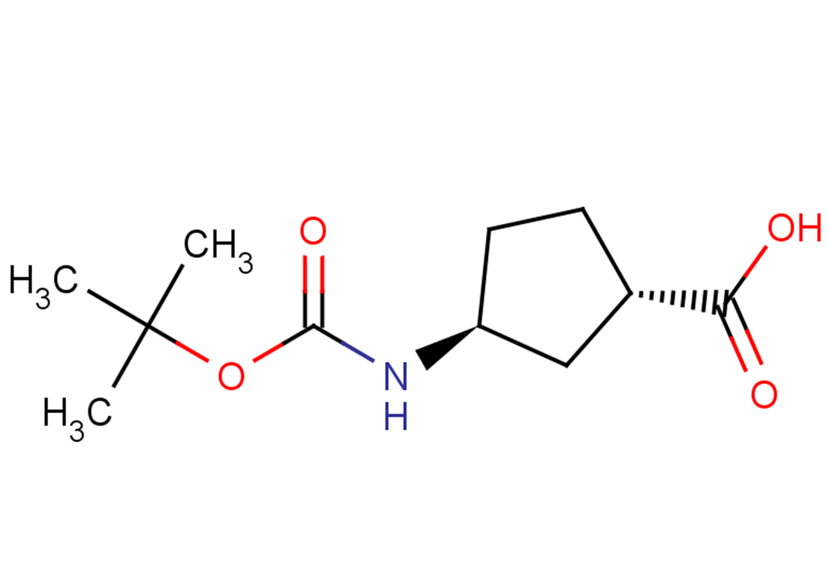 (1S,3S)-3-{[(tert-butoxy)carbonyl]amino}cyclopentane-1-carboxylic acid