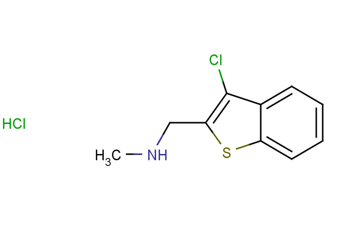 [(3-chloro-1-benzothiophen-2-yl)methyl](methyl)amine hydrochloride