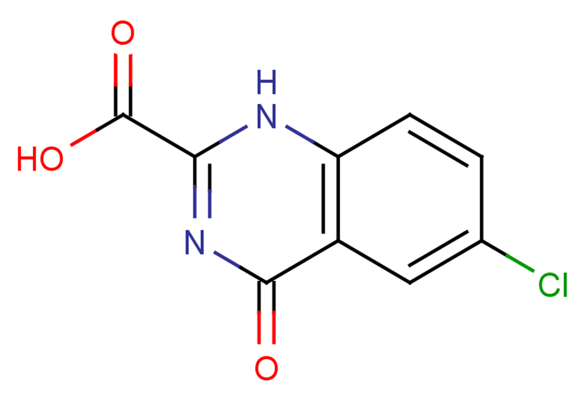 6-chloro-4-oxo-1,4-dihydroquinazoline-2-carboxylic acid