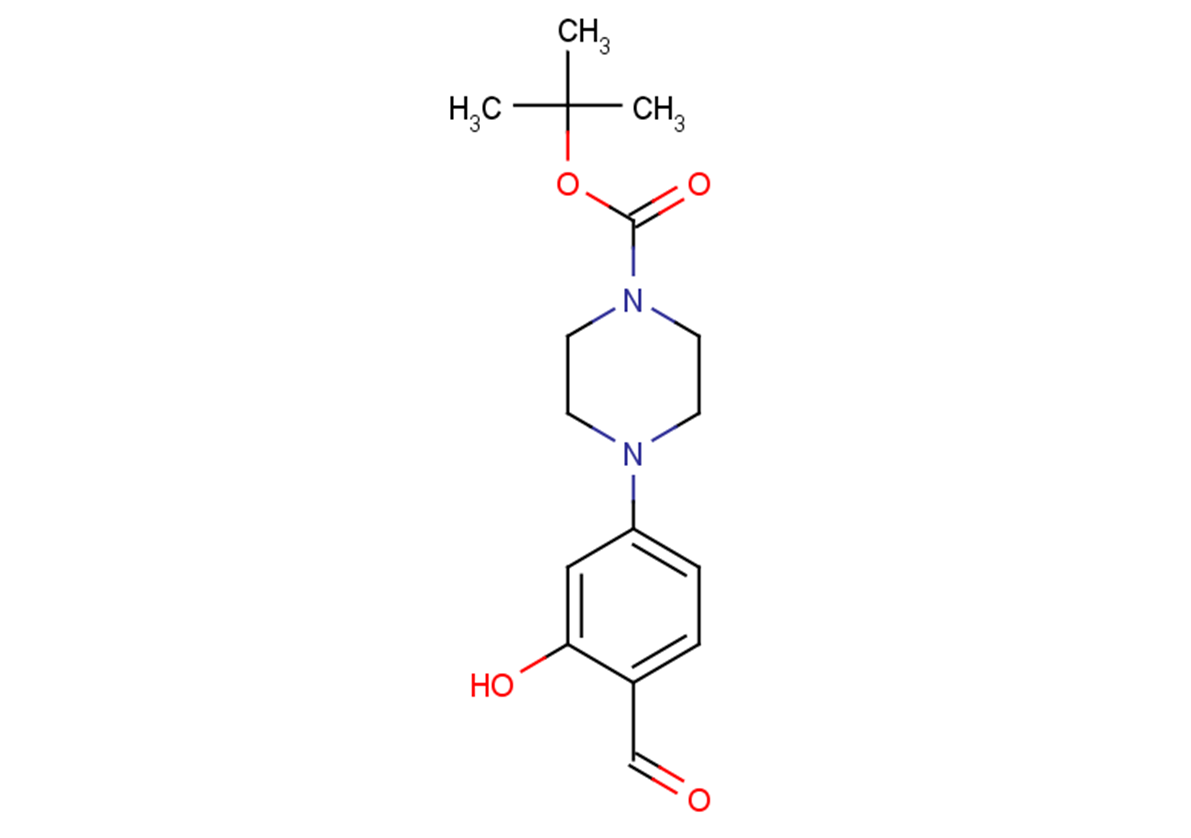 tert-butyl 4-(4-formyl-3-hydroxyphenyl)piperazine-1-carboxylate