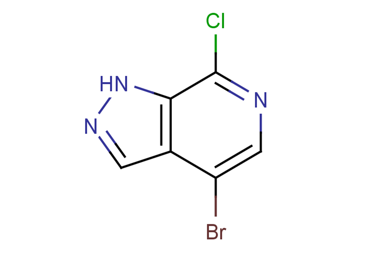 4-bromo-7-chloro-1H-pyrazolo[3,4-c]pyridine
