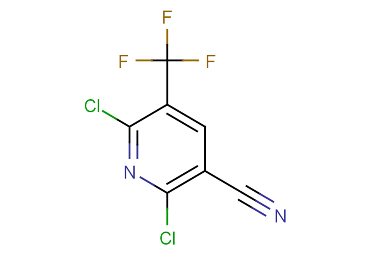 2,6-dichloro-5-(trifluoromethyl)pyridine-3-carbonitrile