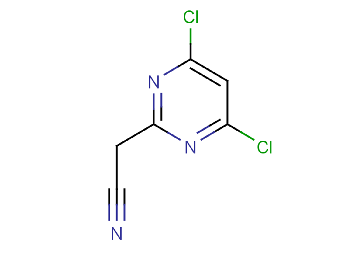 2-(4,6-dichloropyrimidin-2-yl)acetonitrile