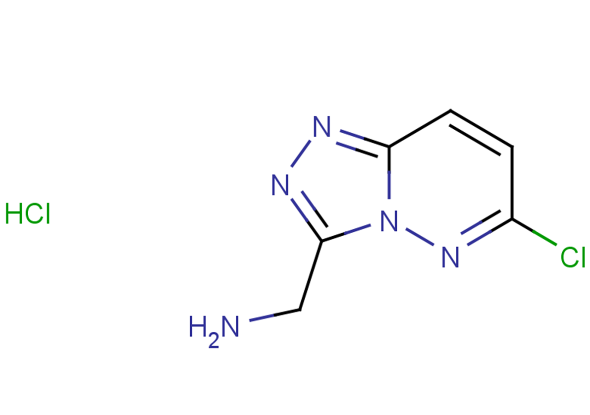 {6-chloro-[1,2,4]triazolo[4,3-b]pyridazin-3-yl}methanamine hydrochloride