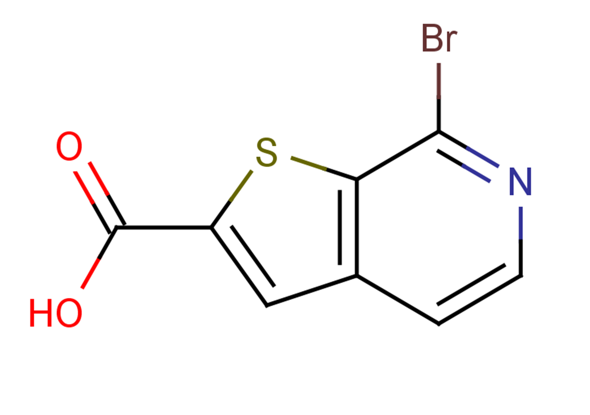 7-bromothieno[2,3-c]pyridine-2-carboxylic acid