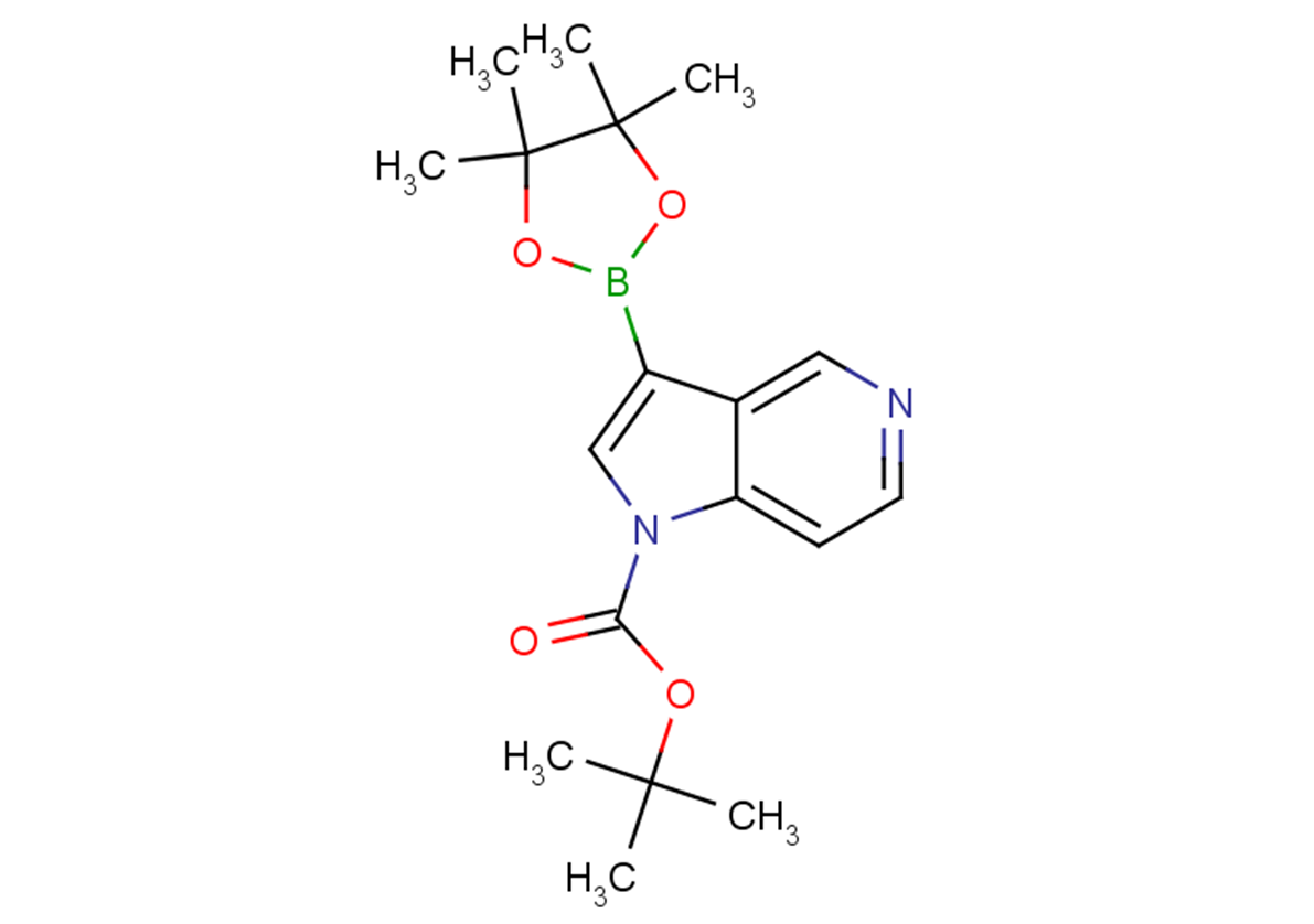 tert-butyl 3-(4,4,5,5-tetramethyl-1,3,2-dioxaborolan-2-yl)-1H-pyrrolo[3,2-c]pyridine-1-carboxylate
