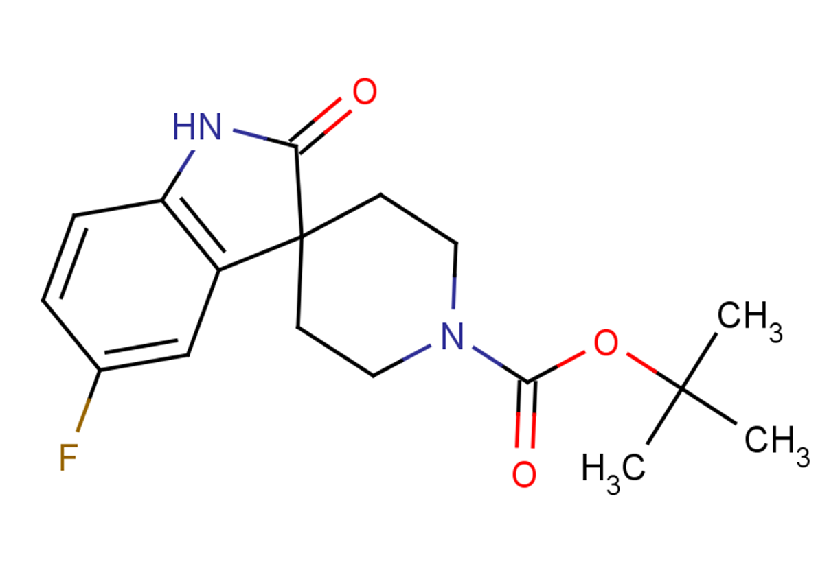 tert-butyl 5-fluoro-2-oxo-1,2-dihydrospiro[indole-3,4'-piperidine]-1'-carboxylate