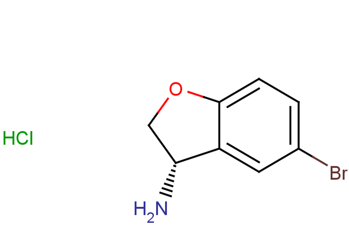 (3S)-5-bromo-2,3-dihydro-1-benzofuran-3-amine hydrochloride