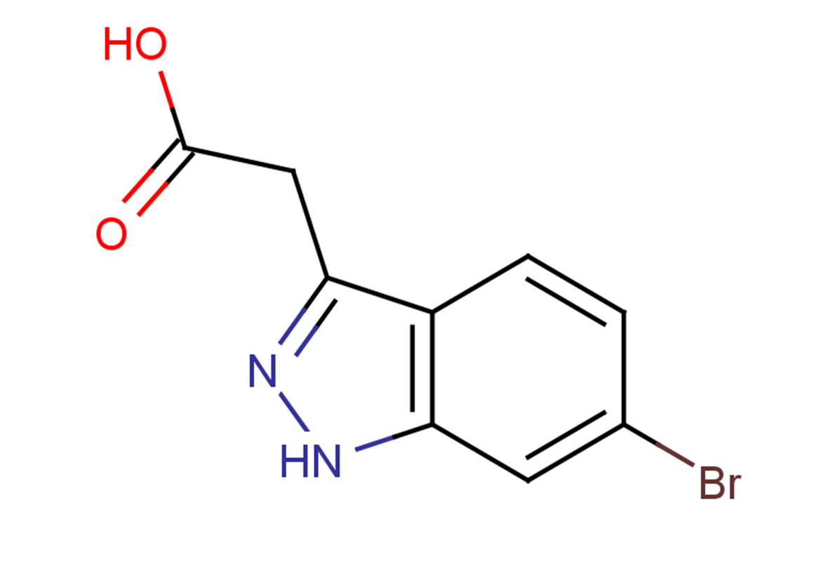 2-(6-bromo-1H-indazol-3-yl)acetic acid