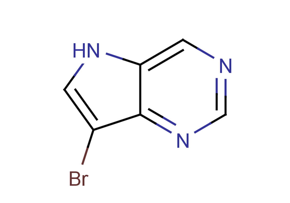 7-bromo-5H-pyrrolo[3,2-d]pyrimidine
