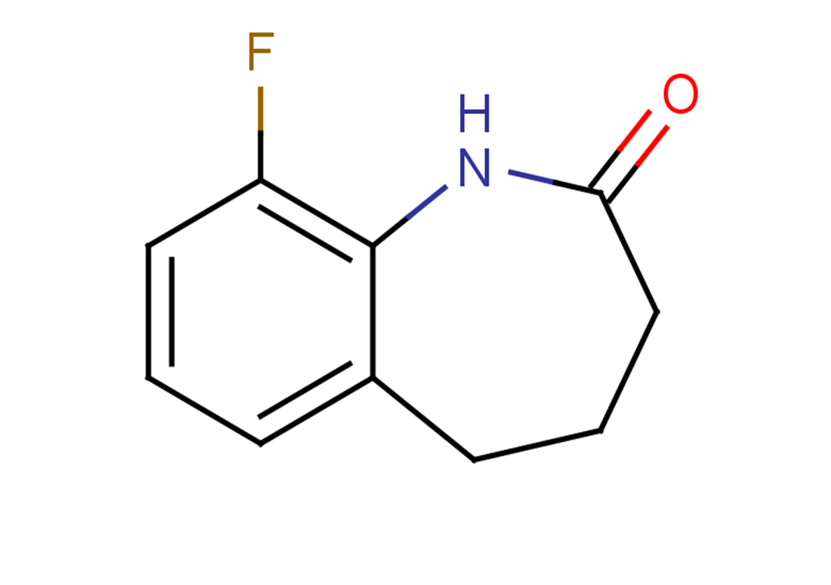 9-fluoro-2,3,4,5-tetrahydro-1H-1-benzazepin-2-one