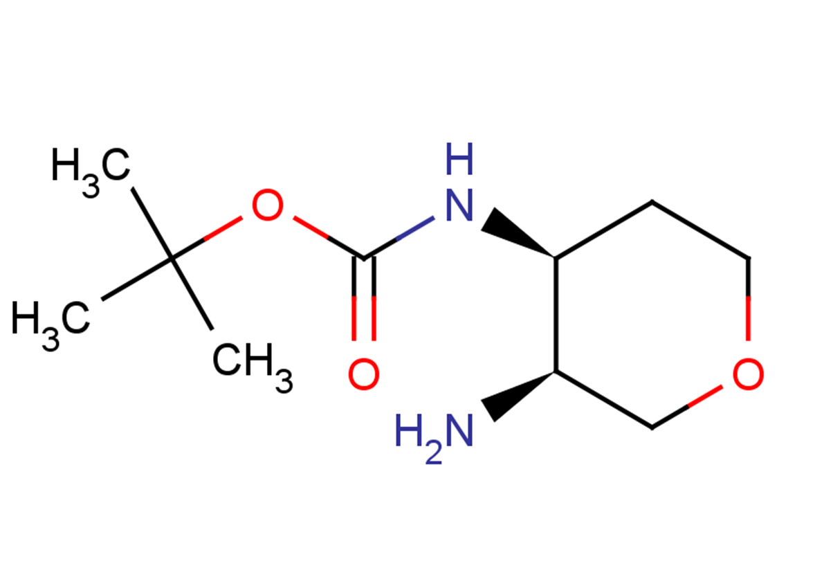 tert-butyl N-[(3S,4S)-3-aminooxan-4-yl]carbamate