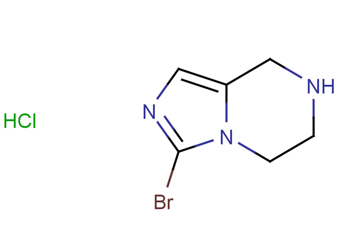 1-bromo-4H,5H,6H,7H-imidazo[1,5-a]pyrazine hydrochloride