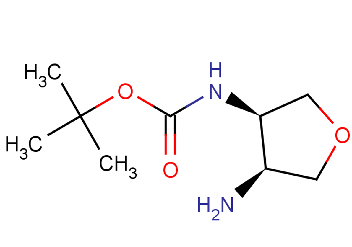 tert-butyl N-[(3R,4S)-4-aminooxolan-3-yl]carbamate