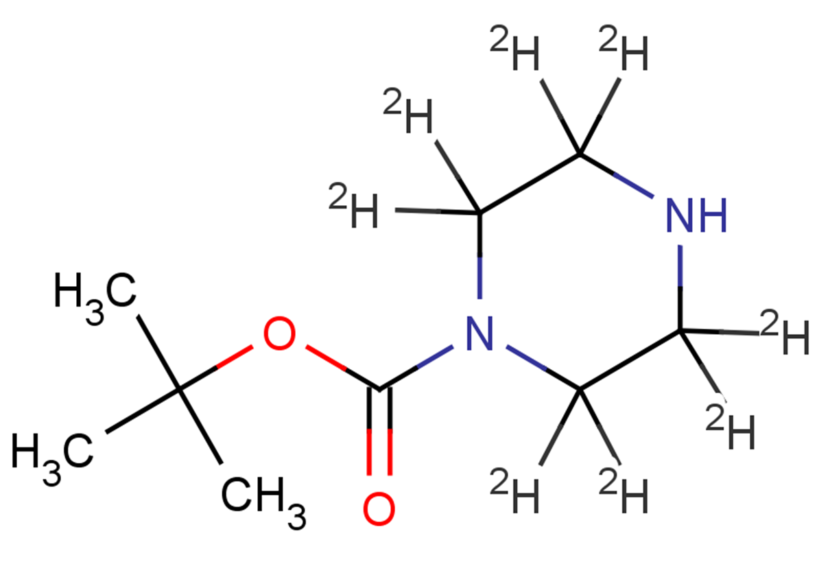 tert-butyl 2,2,3,3,5,5,6,6-octahydrogeniopiperazine-1-carboxylate