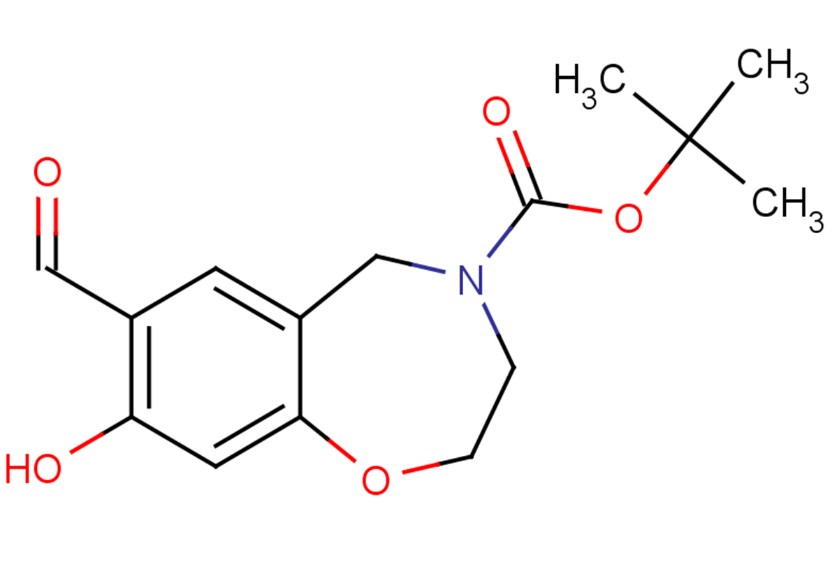 tert-butyl 7-formyl-8-hydroxy-2,3,4,5-tetrahydro-1,4-benzoxazepine-4-carboxylate