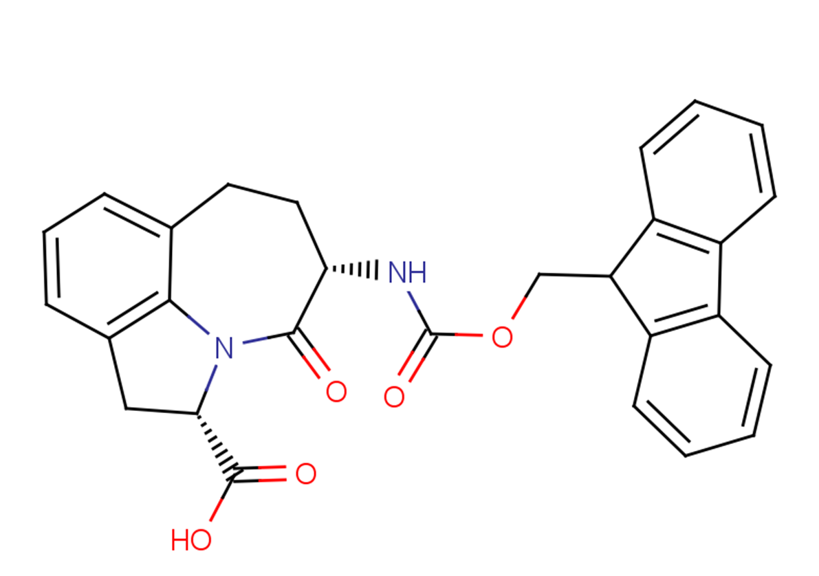 (2S,11S)-11-{[(9H-fluoren-9-ylmethoxy)carbonyl]amino}-12-oxo-1-azatricyclo[6.4.1.0^{4,13}]trideca-4(13),5,7-triene-2-carboxylic acid