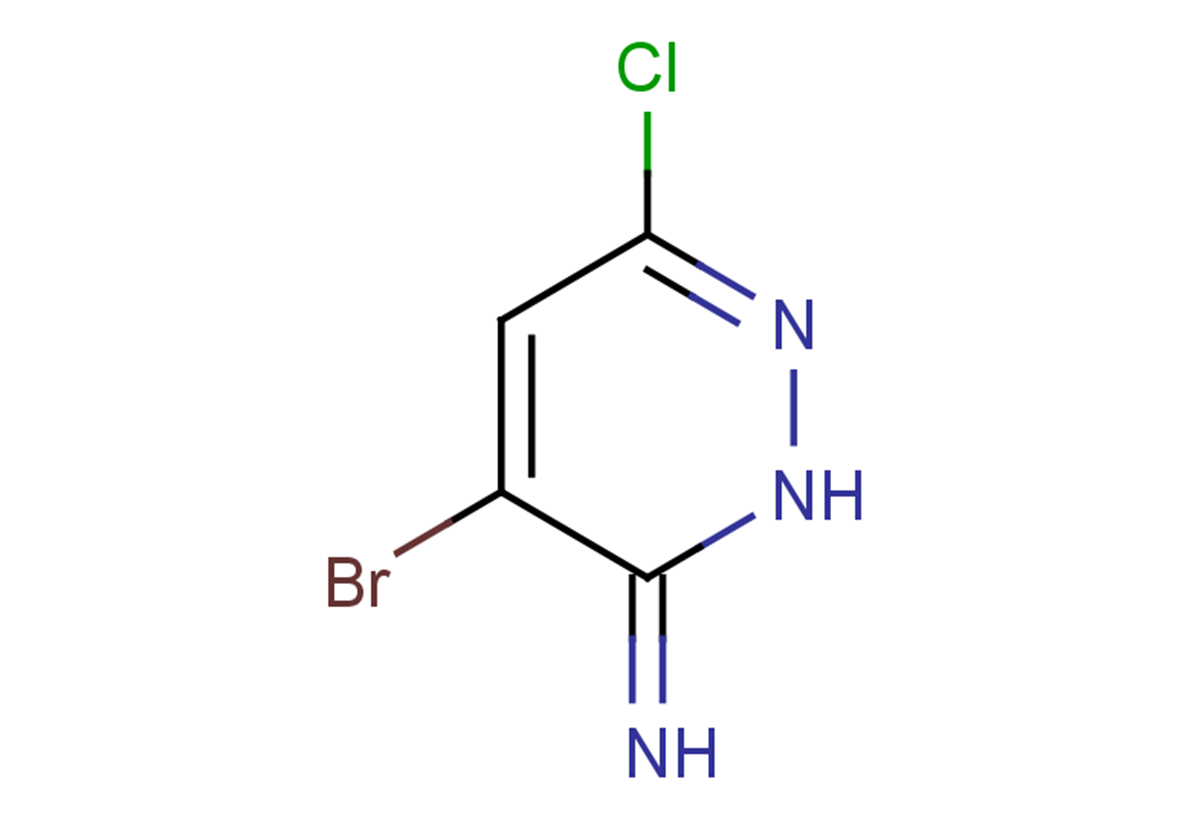 4-bromo-6-chloro-2,3-dihydropyridazin-3-imine