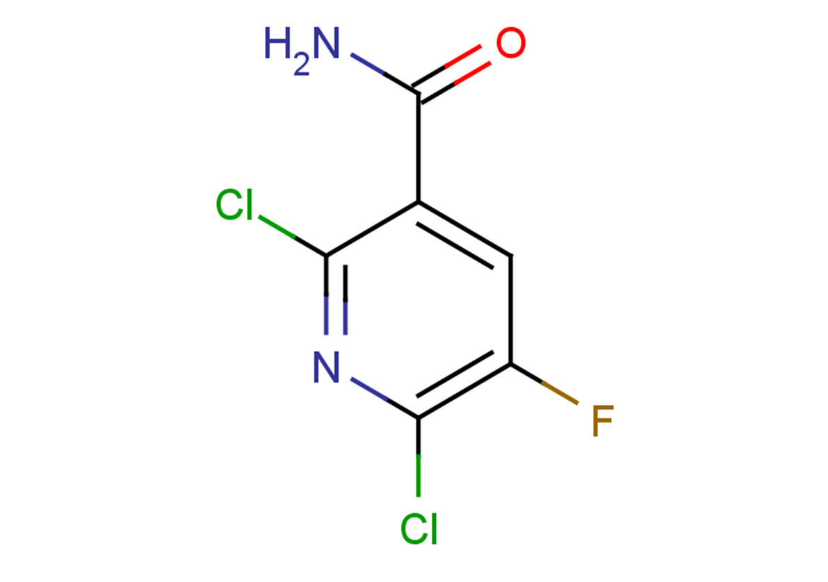 2,6-dichloro-5-fluoropyridine-3-carboxamide