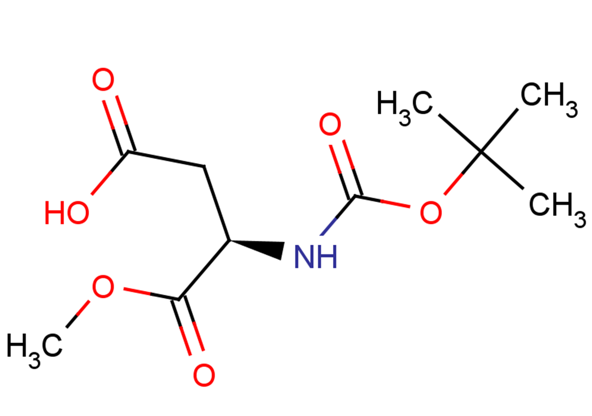 (3R)-3-{[(tert-butoxy)carbonyl]amino}-4-methoxy-4-oxobutanoic acid