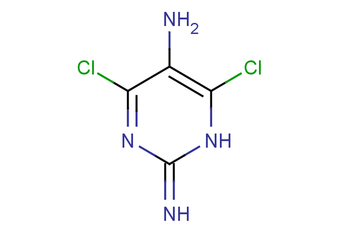 4,6-dichloro-2-imino-1,2-dihydropyrimidin-5-amine