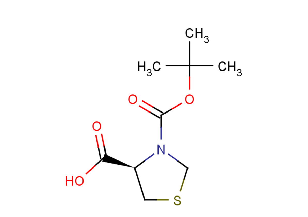 (4R)-3-[(tert-butoxy)carbonyl]-1,3-thiazolidine-4-carboxylic acid