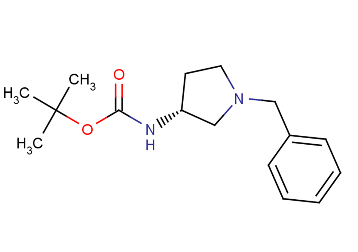 tert-butyl N-[(3R)-1-benzylpyrrolidin-3-yl]carbamate