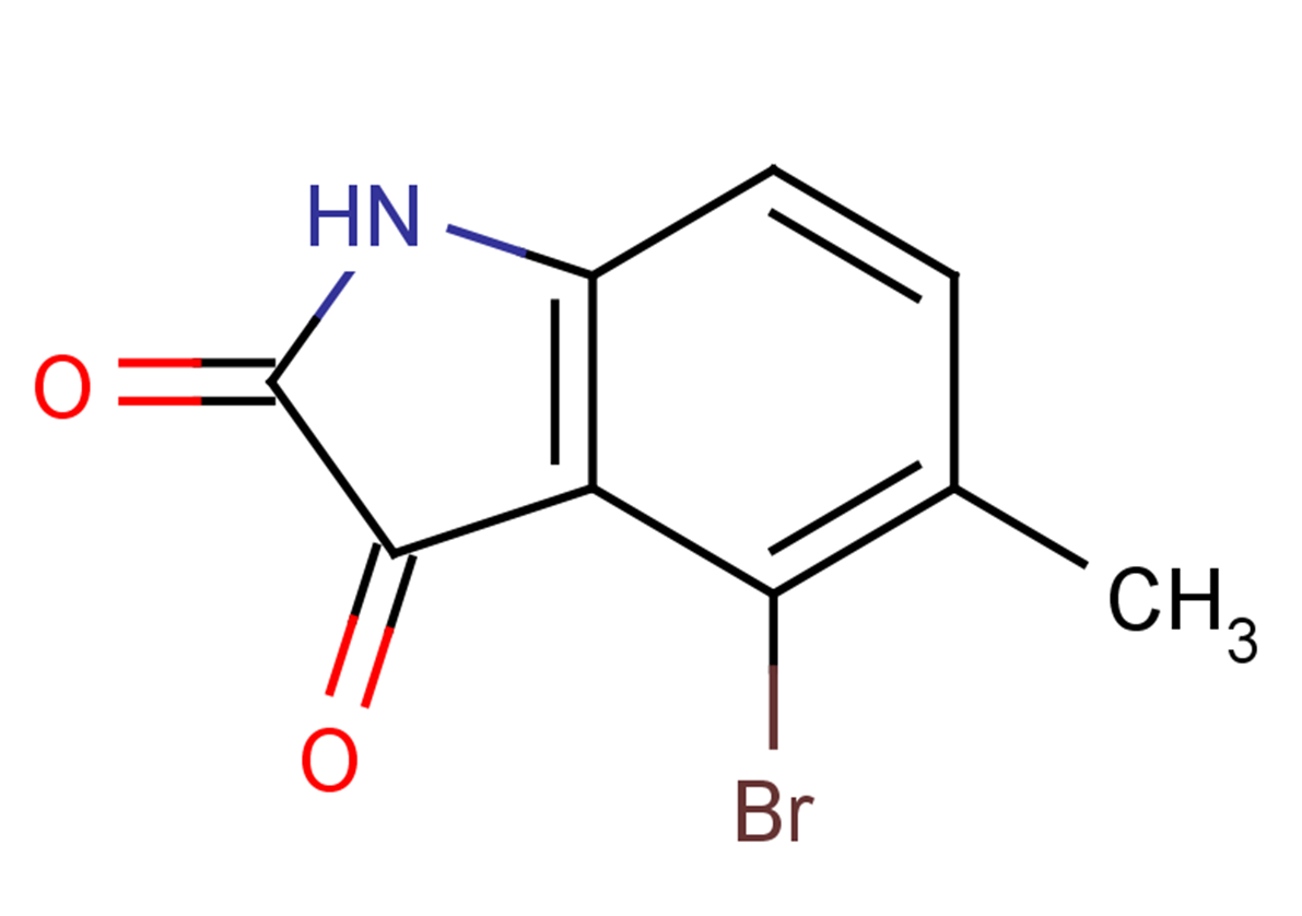 4-bromo-5-methyl-2,3-dihydro-1H-indole-2,3-dione