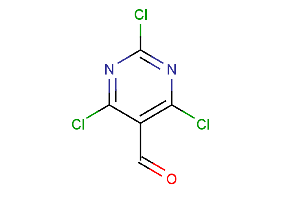 2,4,6-trichloropyrimidine-5-carbaldehyde