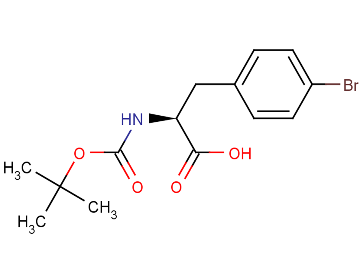 (2S)-3-(4-bromophenyl)-2-{[(tert-butoxy)carbonyl]amino}propanoic acid