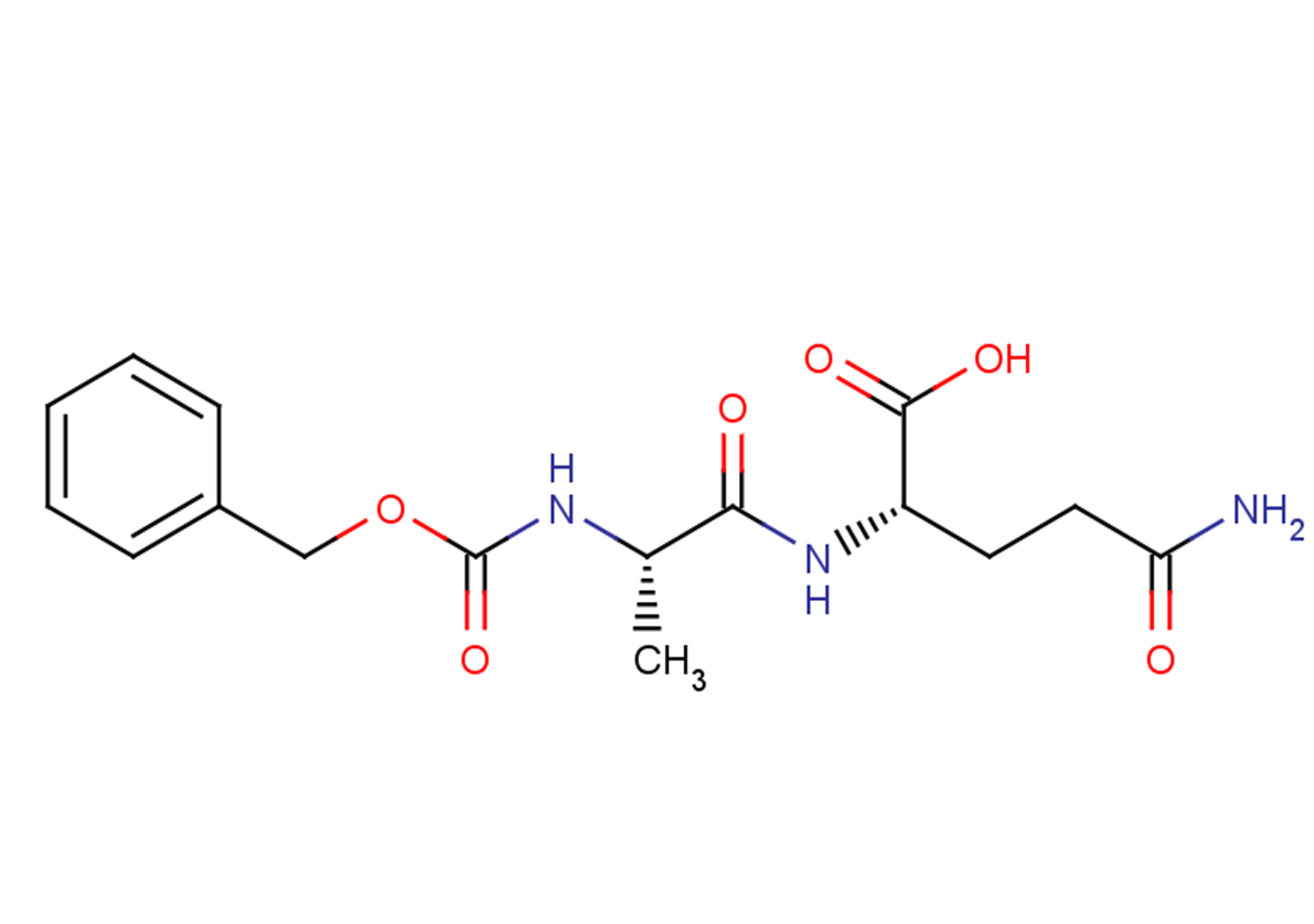 (2S)-2-[(2S)-2-{[(benzyloxy)carbonyl]amino}propanamido]-4-carbamoylbutanoic acid