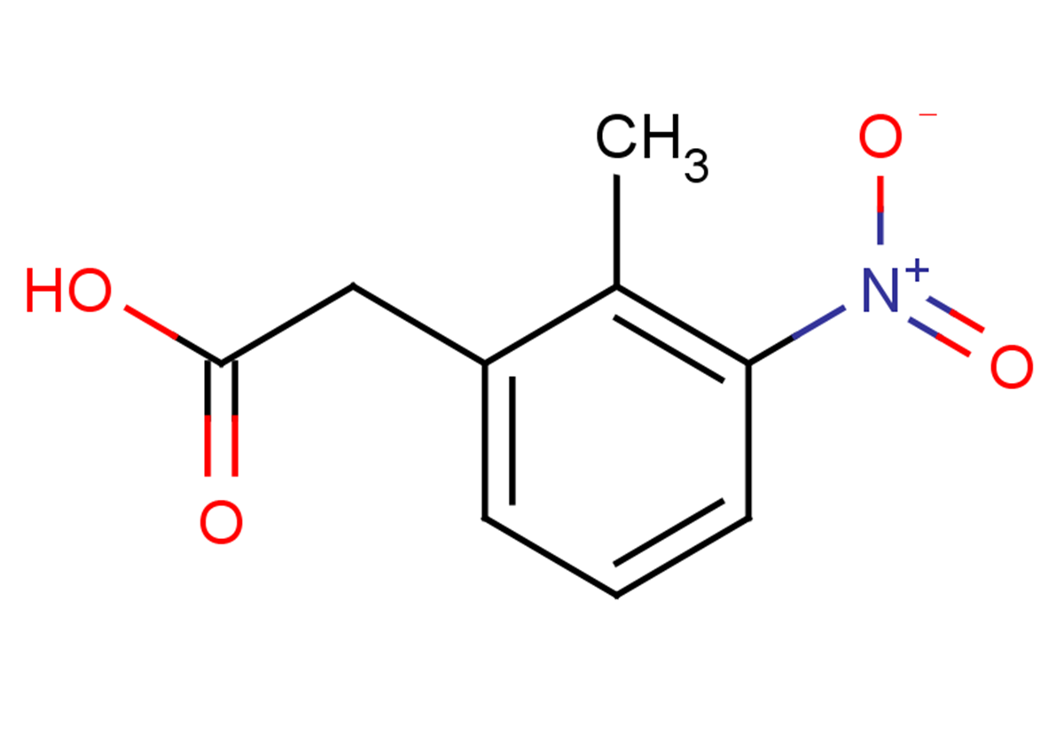 2-(2-methyl-3-nitrophenyl)acetic acid