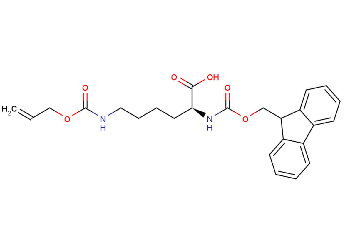 (2S)-2-{[(9H-fluoren-9-ylmethoxy)carbonyl]amino}-6-{[(prop-2-en-1-yloxy)carbonyl]amino}hexanoic acid