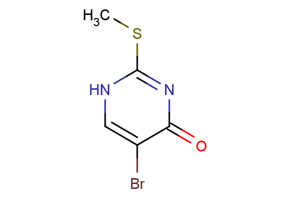 5-bromo-2-(methylsulfanyl)-1,4-dihydropyrimidin-4-one