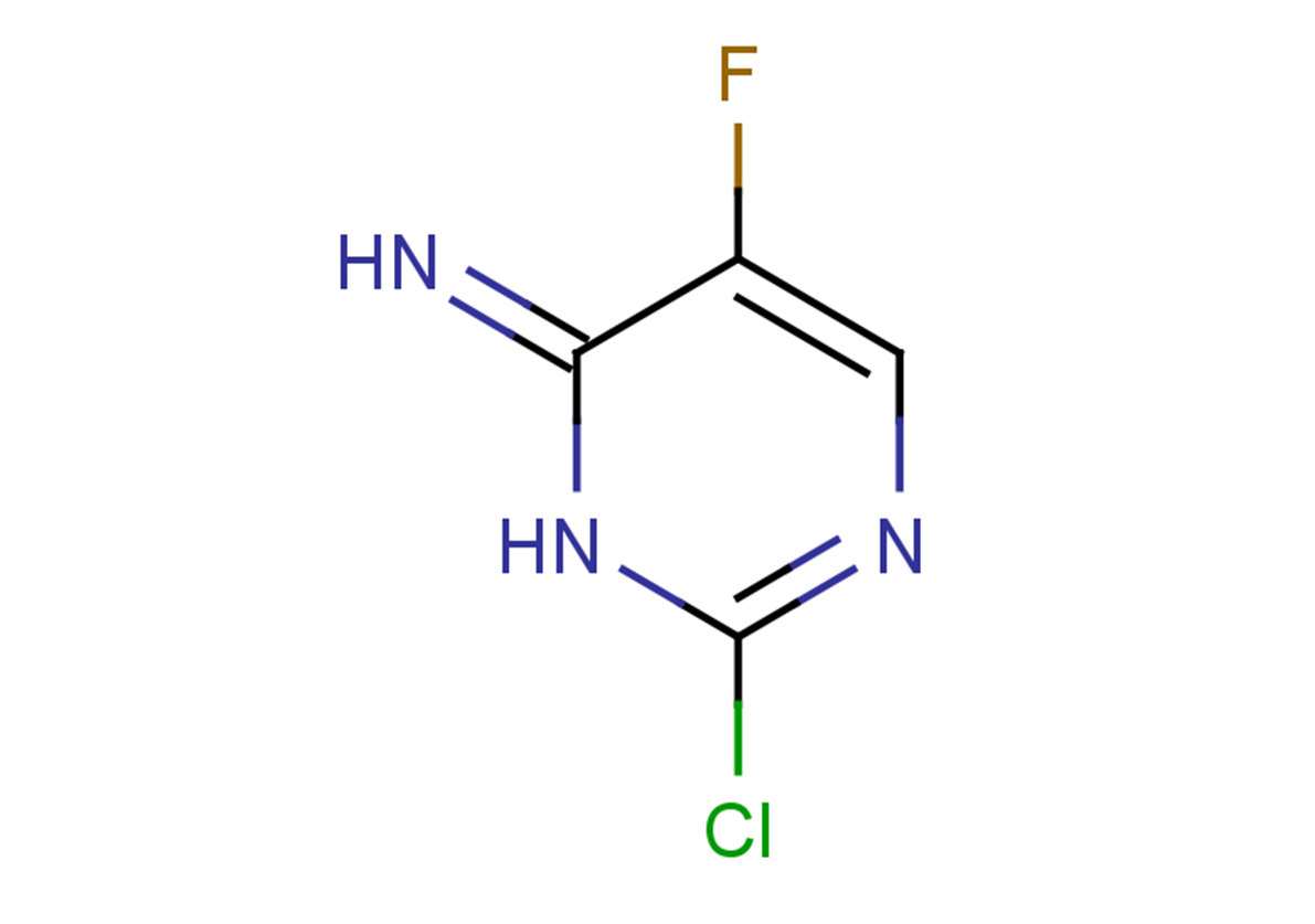 2-chloro-5-fluoro-3,4-dihydropyrimidin-4-imine