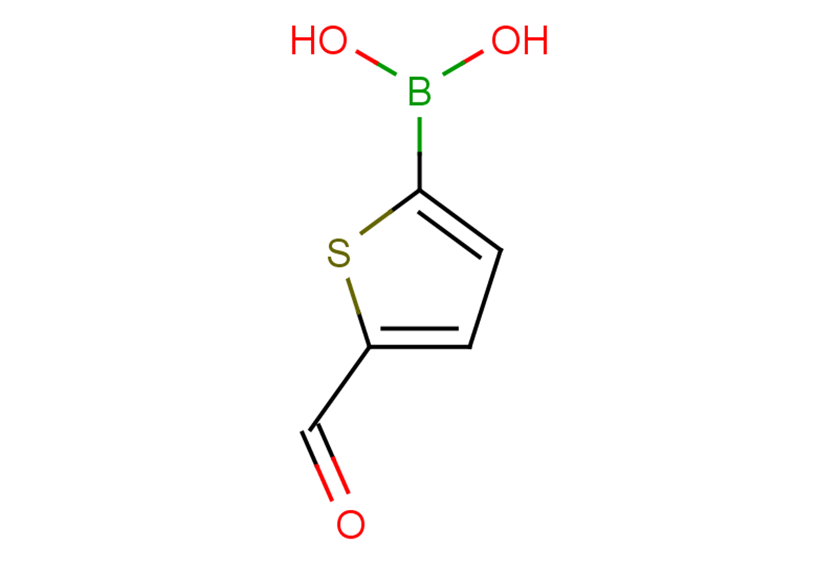 5-(dihydroxyboranyl)thiophene-2-carbaldehyde