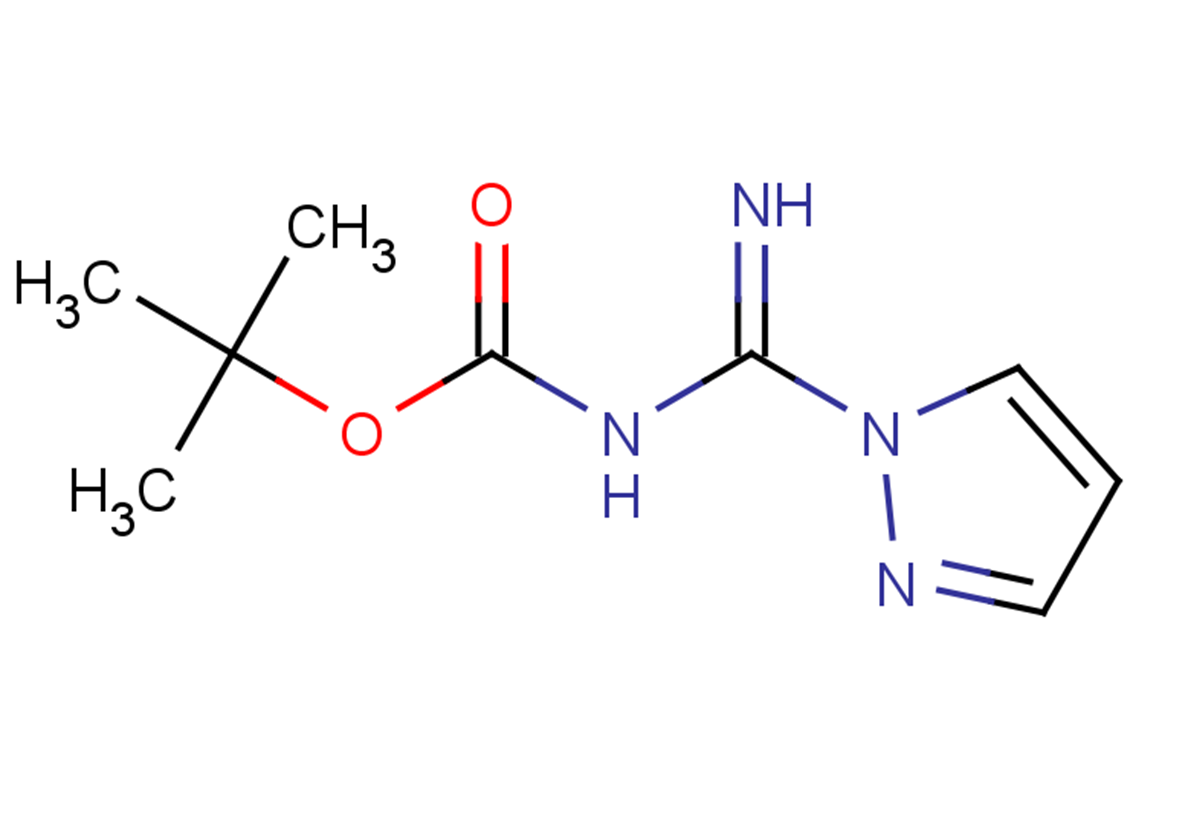 tert-butyl N-[(1H-pyrazol-1-yl)carboximidoyl]carbamate