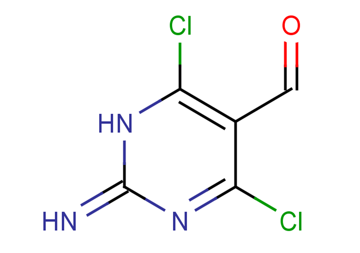 4,6-dichloro-2-imino-1,2-dihydropyrimidine-5-carbaldehyde