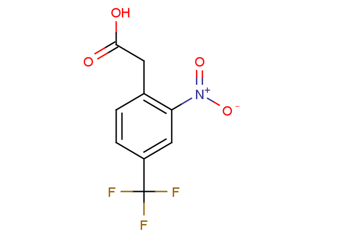 2-[2-nitro-4-(trifluoromethyl)phenyl]acetic acid