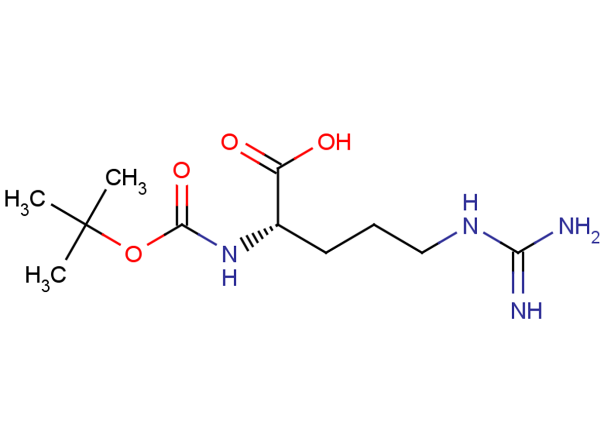 (2S)-2-{[(tert-butoxy)carbonyl]amino}-5-carbamimidamidopentanoic acid