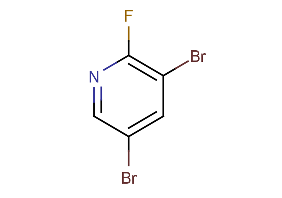 3,5-dibromo-2-fluoropyridine