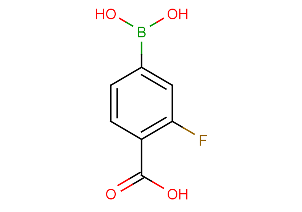4-(dihydroxyboranyl)-2-fluorobenzoic acid