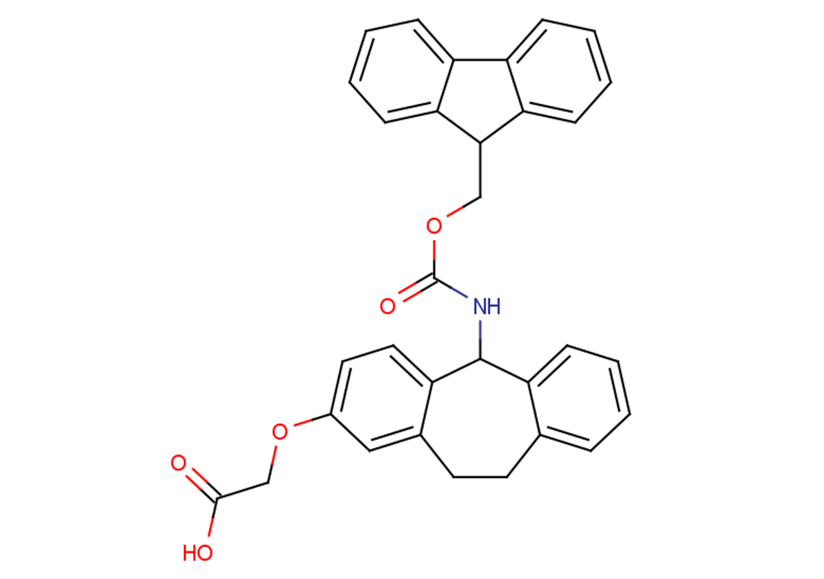 2-[(2-{[(9H-fluoren-9-ylmethoxy)carbonyl]amino}tricyclo[9.4.0.0^{3,8}]pentadeca-1(15),3,5,7,11,13-hexaen-6-yl)oxy]acetic acid