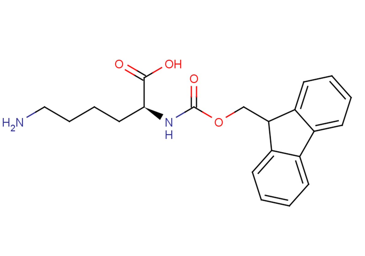 (2S)-6-amino-2-{[(9H-fluoren-9-ylmethoxy)carbonyl]amino}hexanoic acid