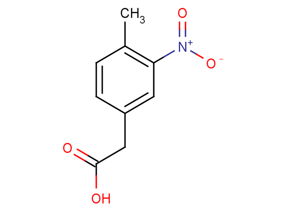 2-(4-methyl-3-nitrophenyl)acetic acid